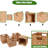 Foldable Handwoven Water Hyacinth Laundry & Cube Storage Organizer