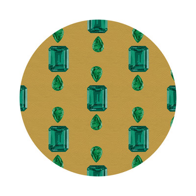 Napperon Gem Emeralds 