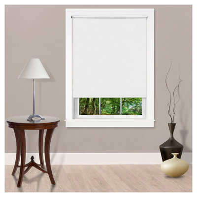 Room Darkening Vinyl Roll-Up Shade