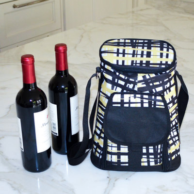 Sarai 2 Bottle Insulated Wine Basket