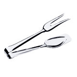 Menu & Banquet Roasts and Vegetables Tongs - 12 Pieces - Stainless Steel