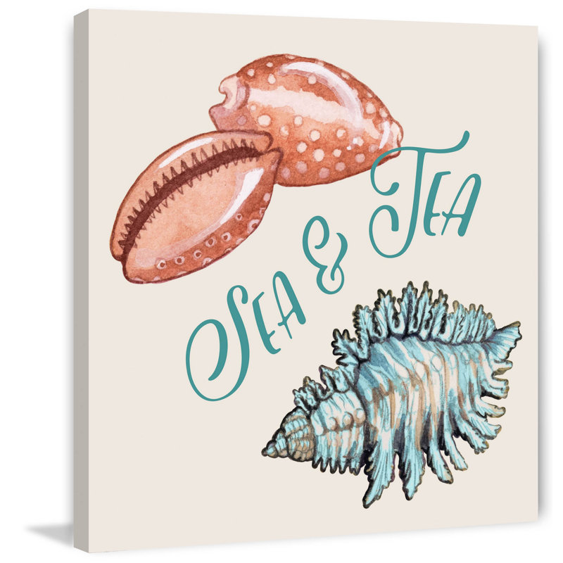 Sea And Tea - Wrapped Canvas Print, 122cm H x 122cm W x 3.81cm D