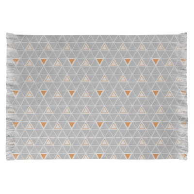 Chenille Geometric Indoor Rug