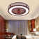 Artique 22" Vintage Ceiling Fan Light LED Timing Remote Control