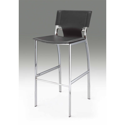 Quintessa Upholstered Counter Stool with Metal Frame