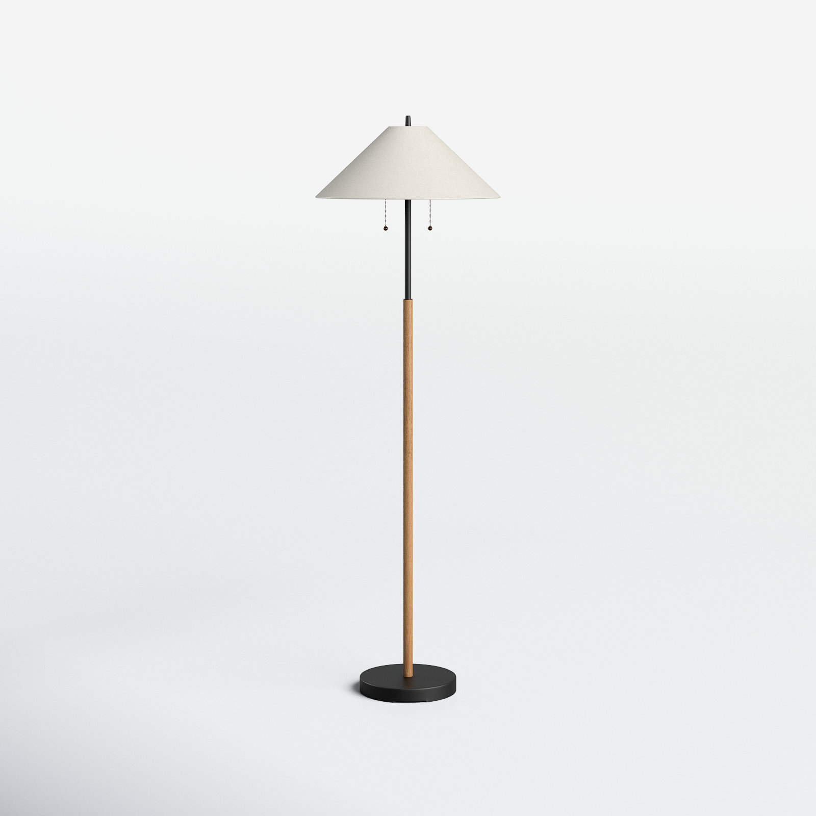 Florina 62'' Floor Lamp, Gold, Whiter