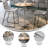 Marrel Round Wood Cocktail Table with Columns-11792482-92296668-92296669