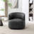 Tybias Faux Leather Swivel Barrel Chair-1067787884