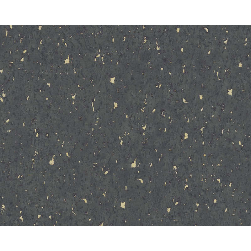 Rouleau de papier peint texturé L 33 pi x l 21 po, Noir anthracite