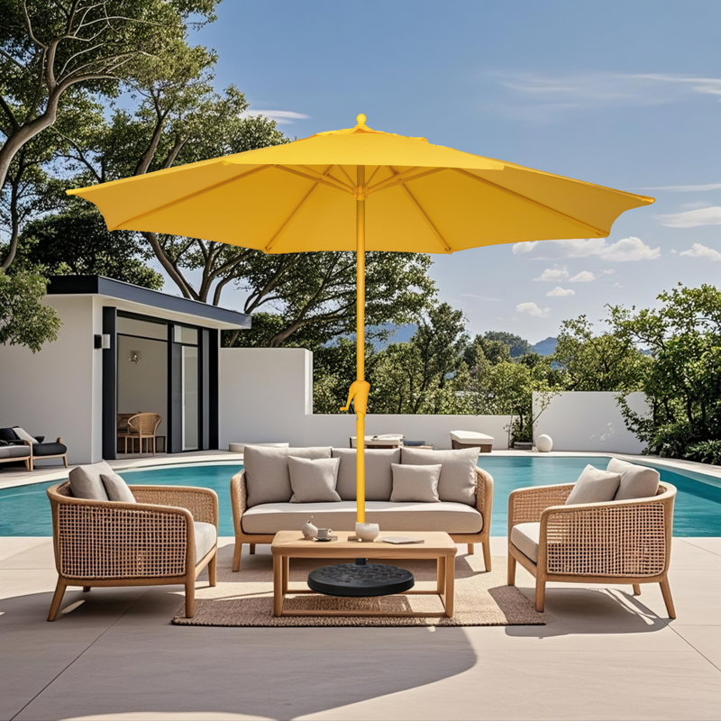 Parasol de marché 108 ", Jaune