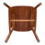 Ferrante Dining Chair in Brown