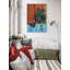 «Kerry Blue Terrier Wine» par Jay Schmetz - reproduction d'art sur toile-22200718