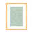 Toile avec cadre en bois beige est en rupture de stock