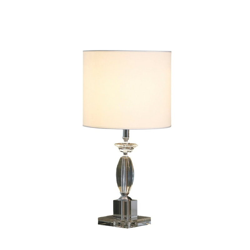 Lampe de table moderne en cristal taillé 23,25 po Emmil