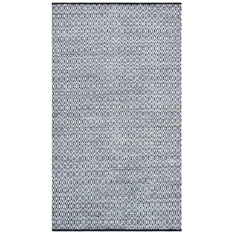 Tapis géométrique tissé à la main Montauk, Rectangle 3 pi x 5 pi