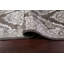 Tapis gris / blanc noué à la main de conception unique 8 pi 11 po x 12 pi 3 po New Age