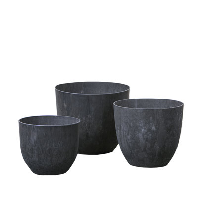 Ensemble de pots à fleurs 3 pièces