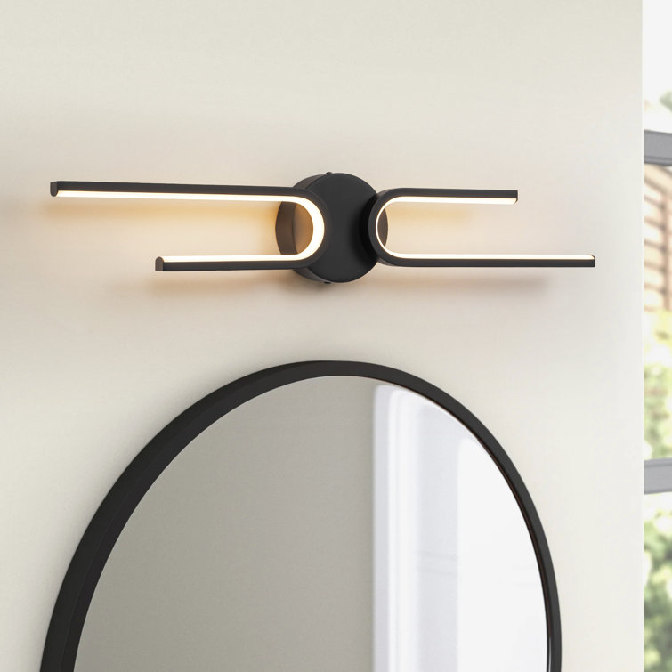 Abhijay 2-Light Dimmable LED Vanity Light
