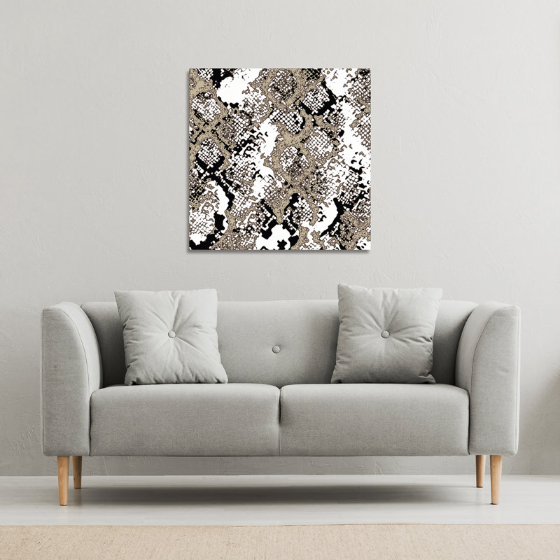 No Title by Andrew Lee - Wrapped Canvas Print