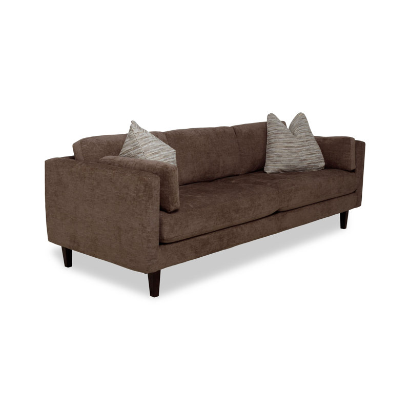 Canapé Asher, 100% polyester brun / beige