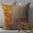 Orange / blanc abstrait 13