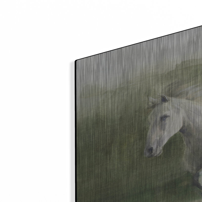 Union Rustic «Blaze» par Danhui Nai, art mural en métal, H 24 po x l 24 po