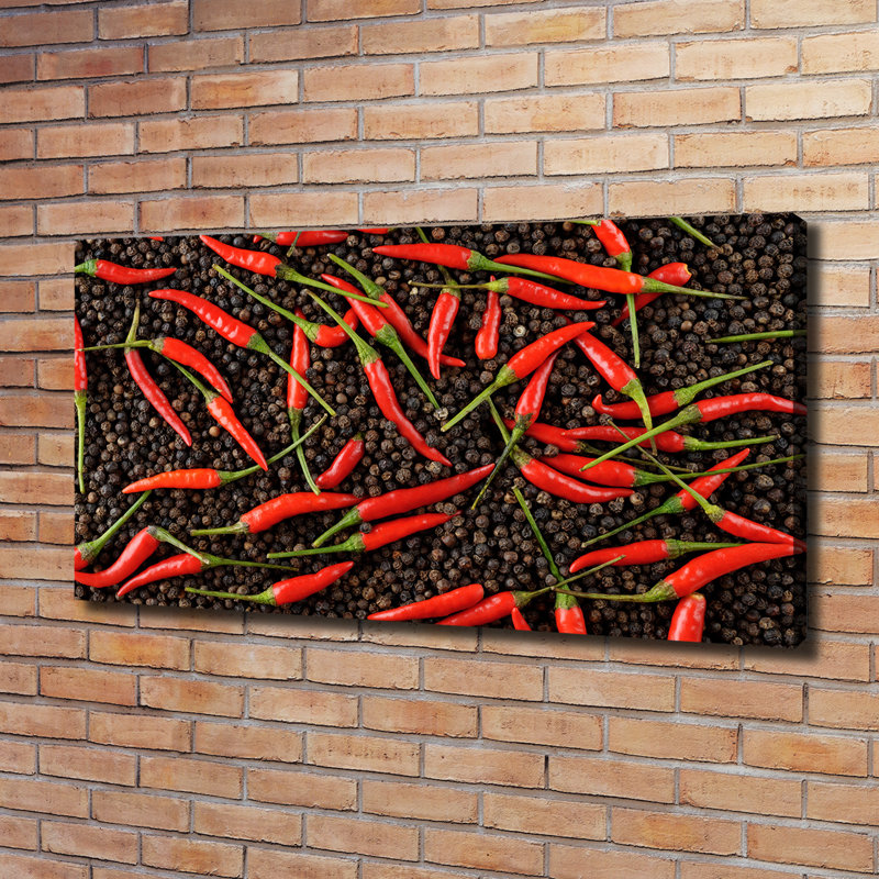 Chilli Peppers - Wrapped Canvas Print