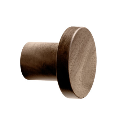 Pinta Walnut Round Knob