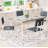 "47'' 5-Piece Stylish Dining Table Set-1423091626
