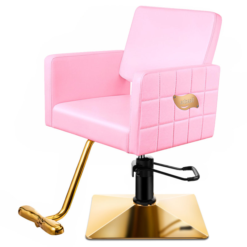 Fauteuil inclinable massant en simili-cuir, Similicuir rose