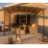Gudula Outdoor Pergola Patio Gazebo,Retractable Shade Canopy-2116426659