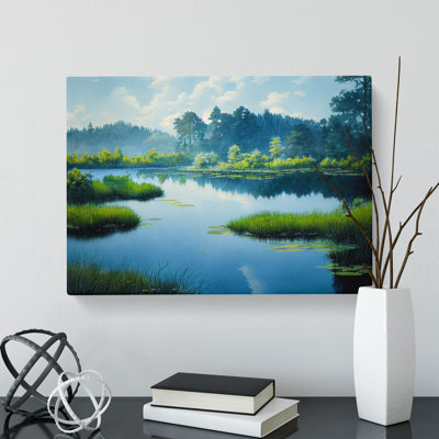 Beautiful Pond Vol.3 - Wrapped Canvas