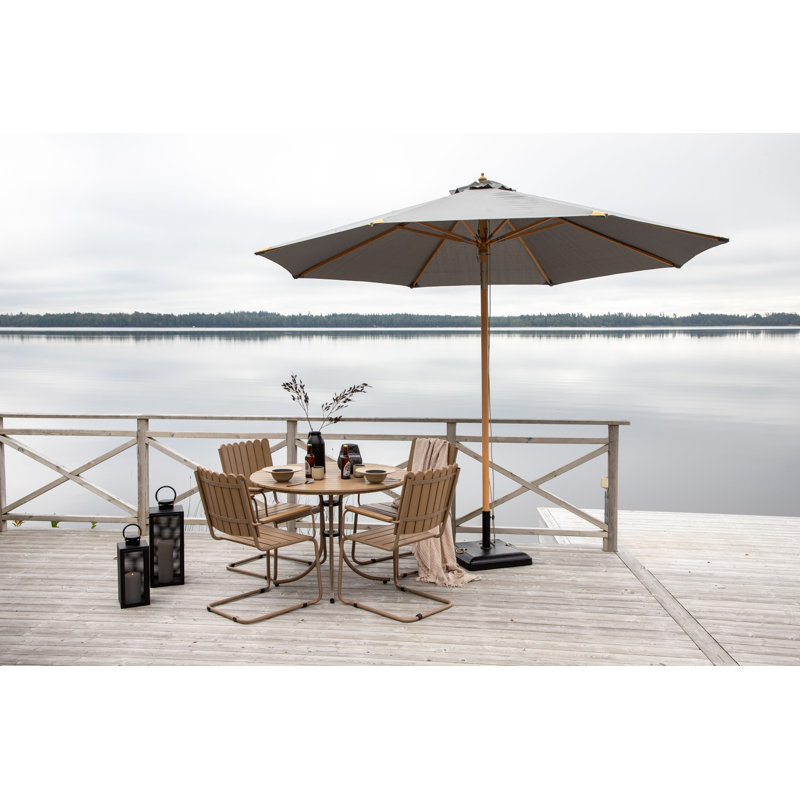 Hadassah 258cm Parasol, Grey