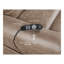 Fauteuil inclinable électrique à accoudoirs roulés Classic