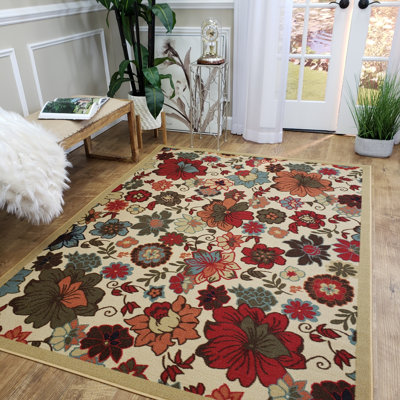 Arroyos Floral Indoor Rug