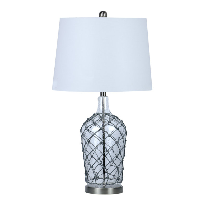 Joliette Metal & Glass Table Lamp