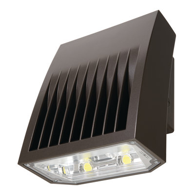 Crosstour 1 - Head LED Hardwired Outdoor Security Wall Pack with Motion Sensor