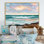 Wild Blue Ocean Waves VII - reproduction d'art sur toile