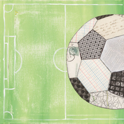 On The Field IV by Courtney Prahl - Wrapped Canvas Painting
