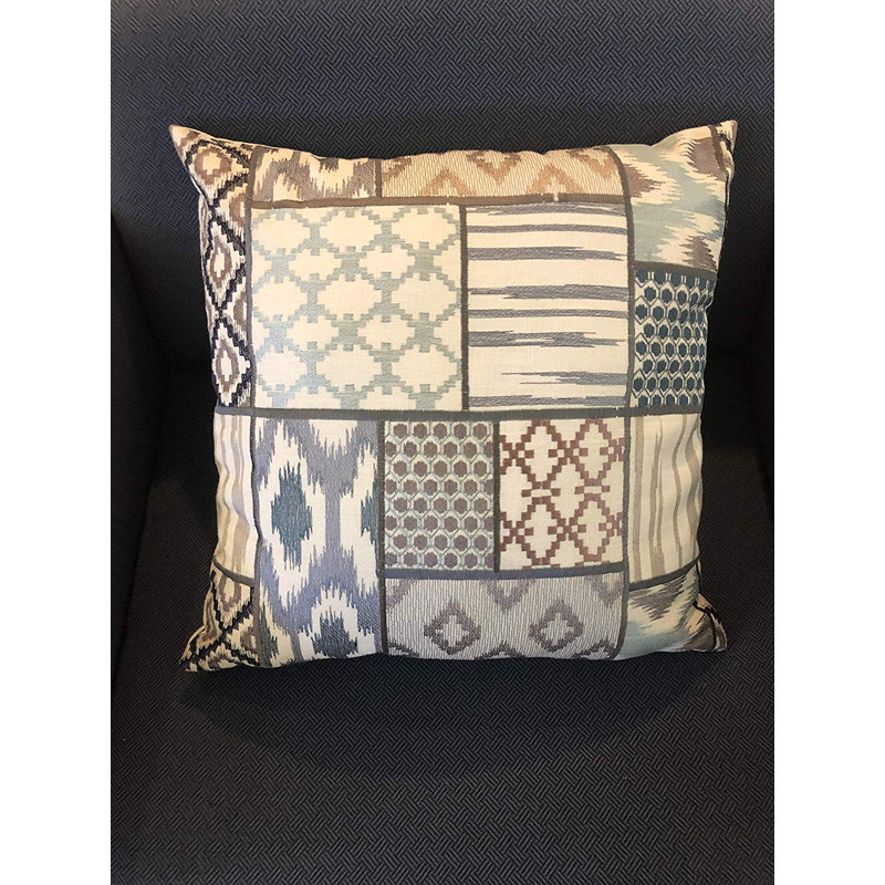 Wilpert Embroidered Cotton Blend Pillow Cover