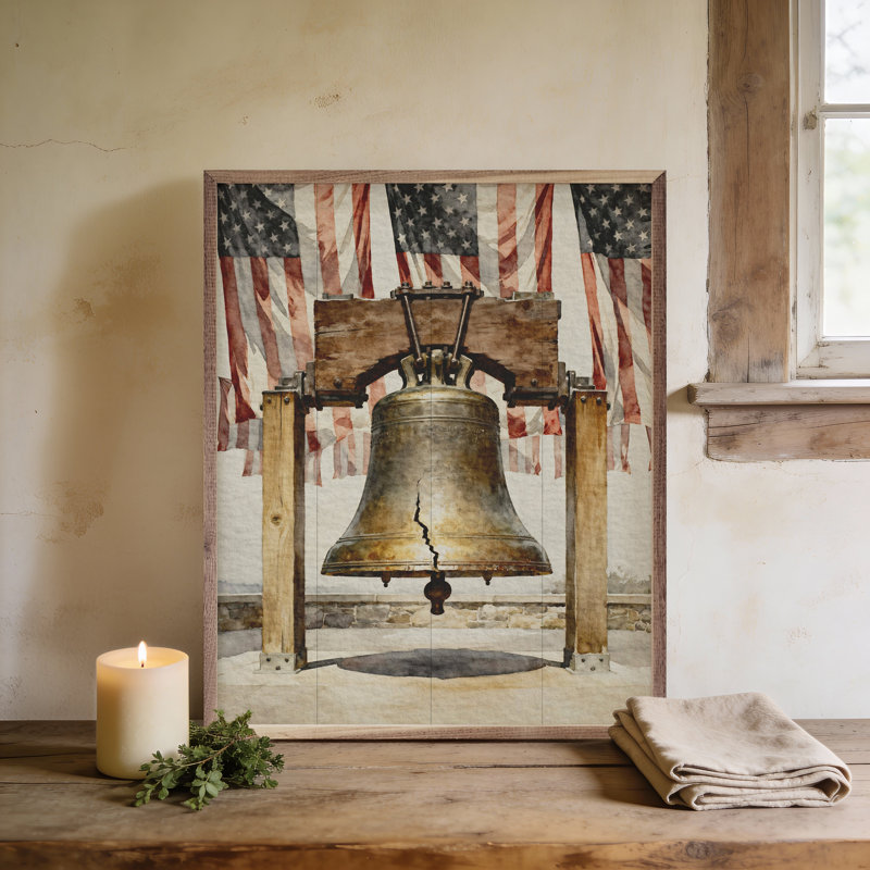 Historic Liberty Bell, 40" H x 32" W