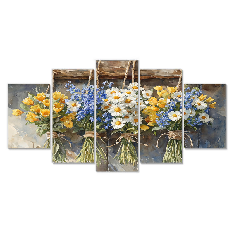 Braggs - Bouquets assortis - Art mural traditionnel