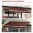 Retractable Awning Patio Awnings Sun Shade Shelter With Manual Crank Handle, 280G/M² UV & Water-Resistant Fabric And Aluminum Frame For Deck, Balcony, Yard-112604599-112604603