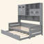 Lit de jour simple en bois avec lit gigogne simple, armoire et tablette tout-en-un-1056887267