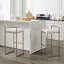 Progreso Upholstered Counter Stool with Metal Frame-969393628-969393633
