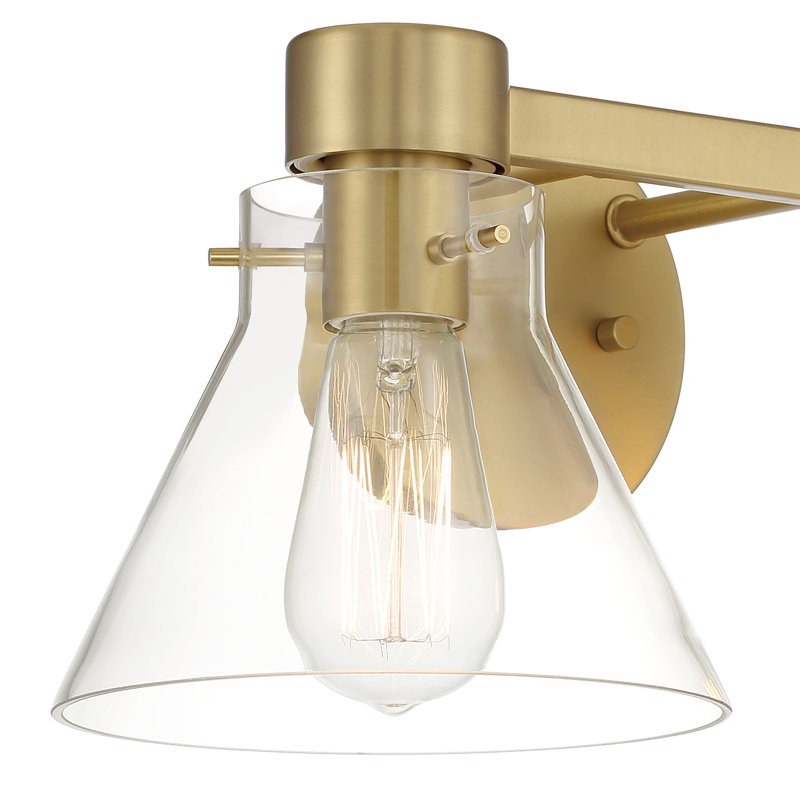 Tudor City Dimmable Vanity Light, Gold, 2