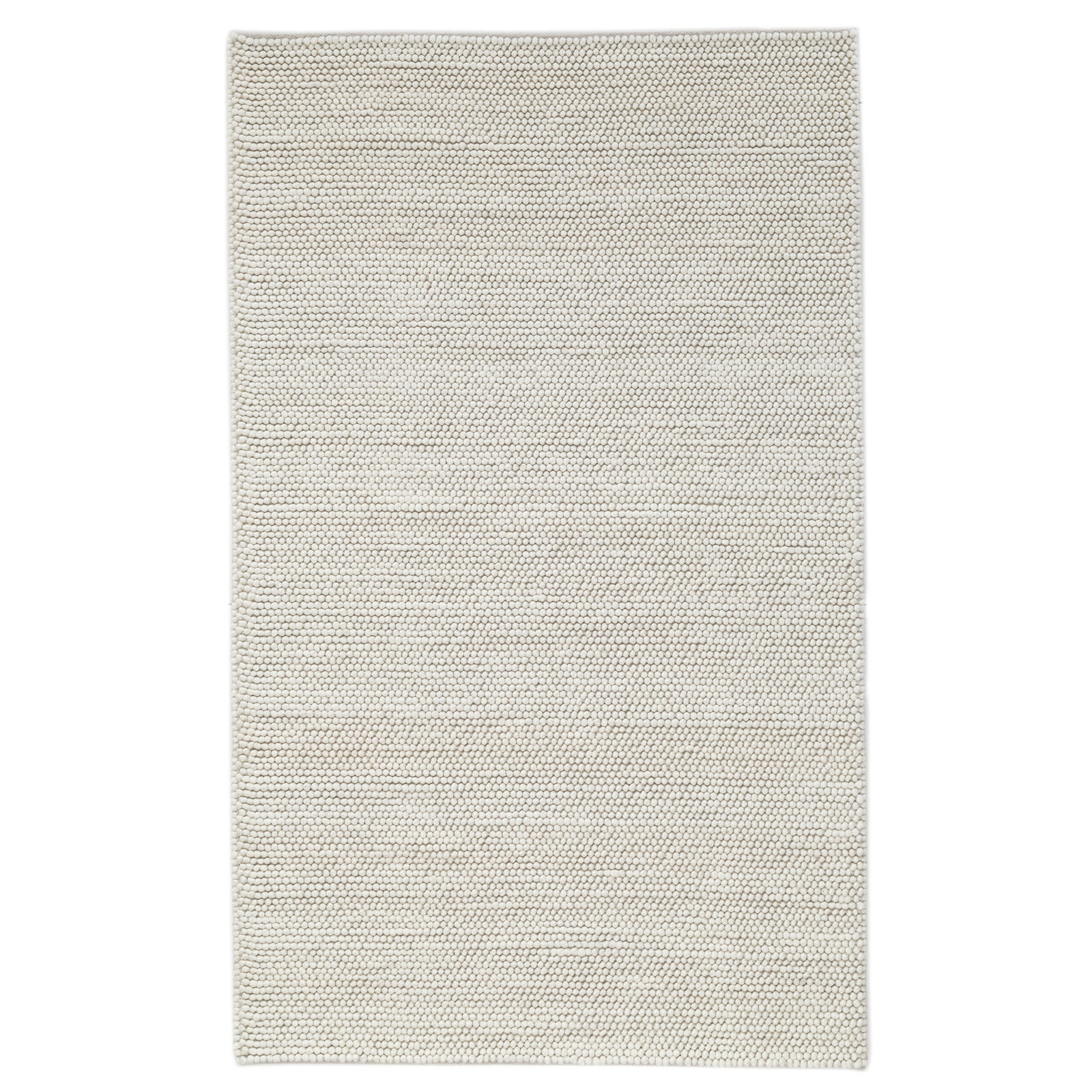 Ackman Flatweave Wool Rug, Rectangle 8'9" x 11'9", Ivory