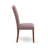 3 Piece Modern Dining Table Set Contains a Rectangle Wooden Table with Butterfly Leaf and 2 Dahlia Linen Fabric Upholstered Chairs, Mahogany-290093636
