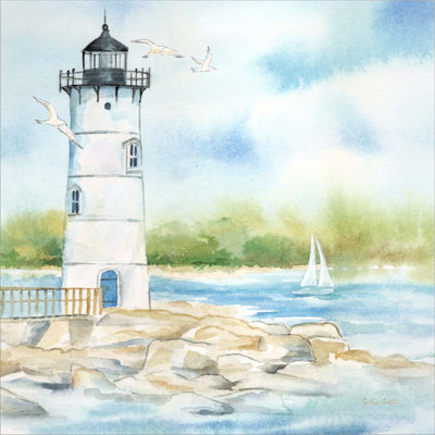 " East Coast Lighthouse I " by Cynthia Coulter