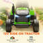 Kids Ride On Tractor with Trailor, 12V Kids Ride on Car, vert-116438067